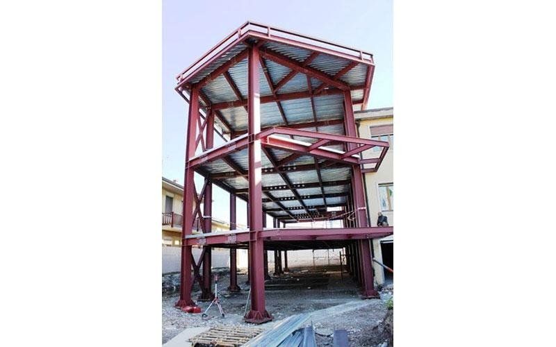 progettazione delle fondamenta di un palazzo