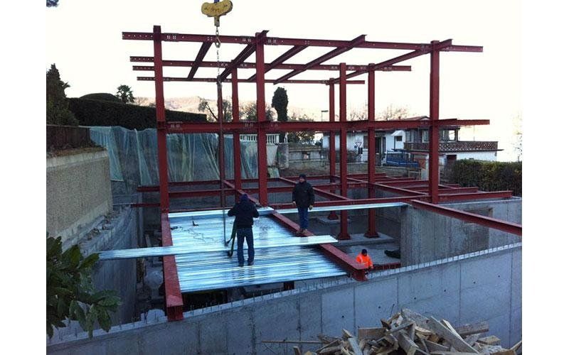 struttura portante in metallo