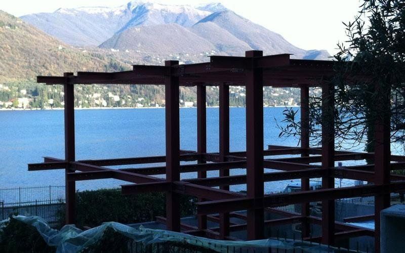 struttura metallica per ville