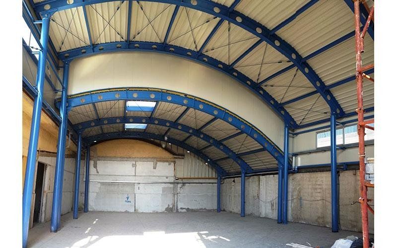 cantiere edile durante la progettazione di uno stabile