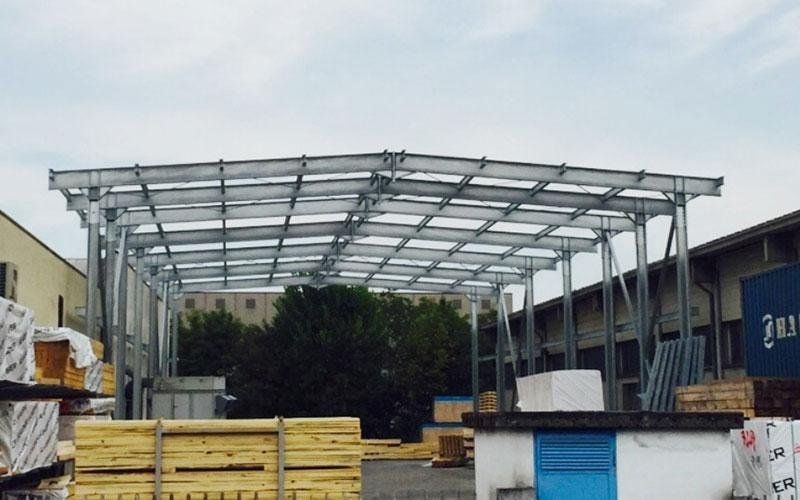 progettazione di un capannone