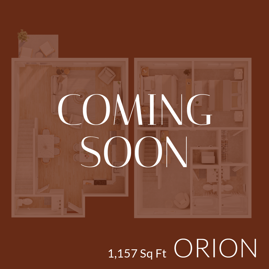 Orion floor plan coming soon