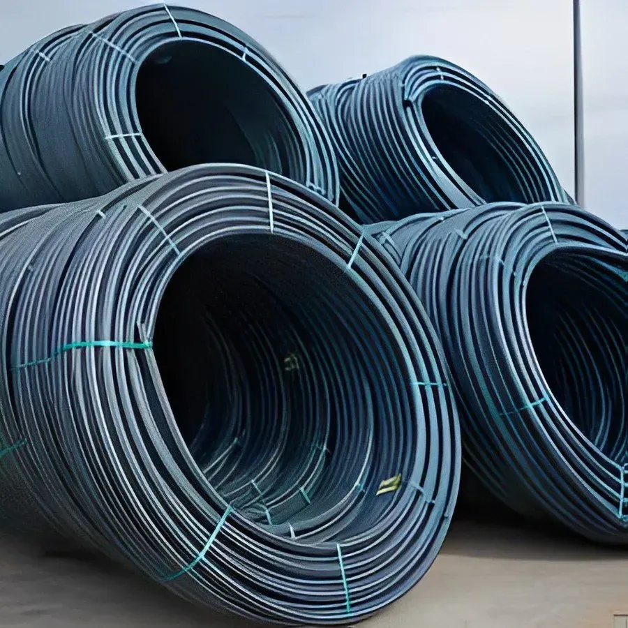 A Bunch of Spools of Wire Are Stacked on Top of Each Other — Yeppoon Stockfeed & Rural Supplies in Yeppoon, QLD