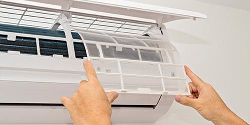 Checking Air Conditioner — Residential Clients in Corona, CA