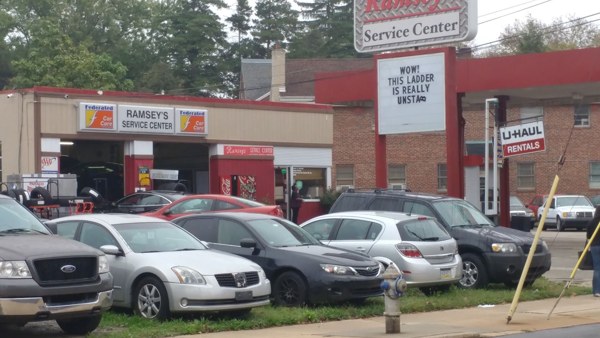 Automotive Shop Front | Ramsey Service Center