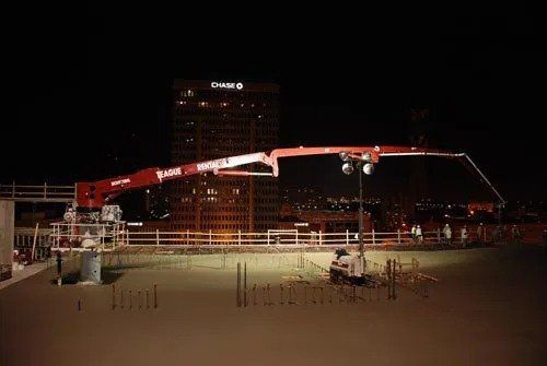 Using Crane Truck On Construction — Baton Rouge, LA — Teague Rental Equipment LLC