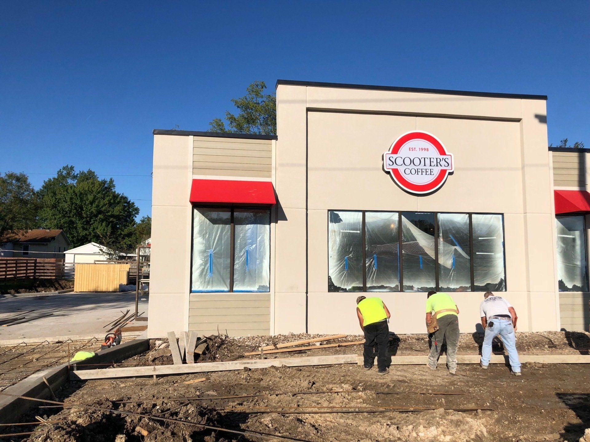 Scooters Coffee Sign