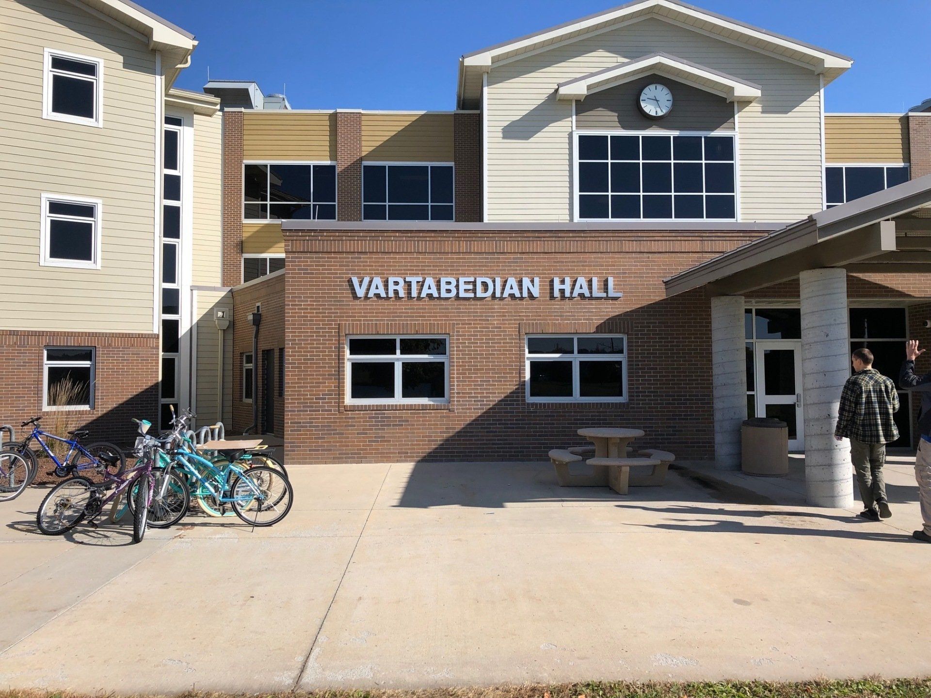 Vartabedian Hall Building Letters