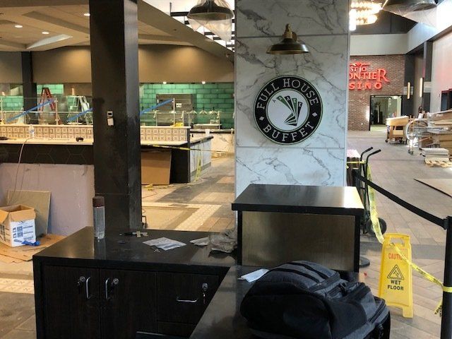 Full House Buffet Sign