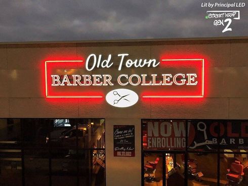 Old Town Barber College Letters