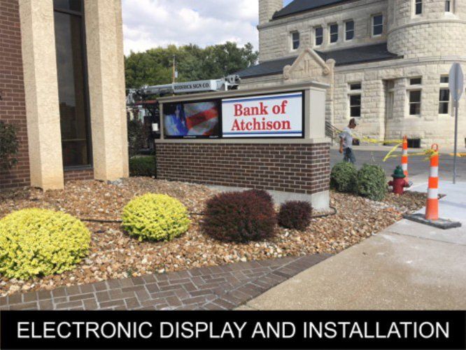 Bank of Atchison Display