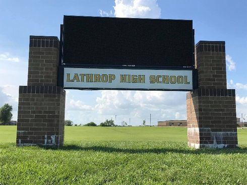 Lathrop High School Display