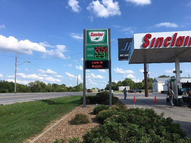 Sinclair Gas Display