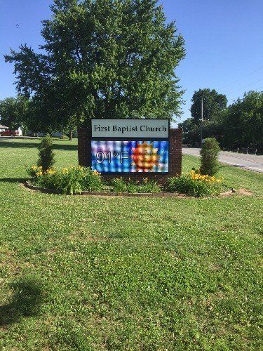 First Baptist Church Display