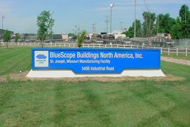 BlueScope Steel Lawn Sign