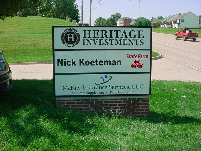 Heritage Investments Display