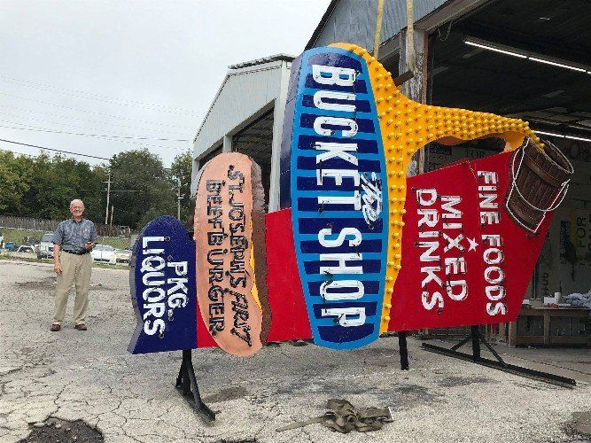 Bucket Shop Neon Sign