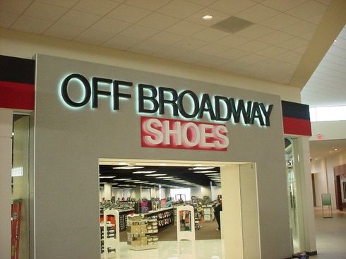 Off Broadway Shoes Letters