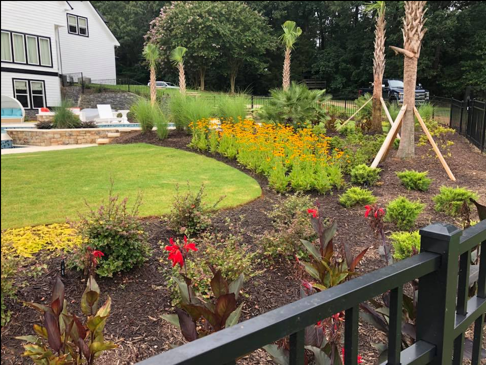 Backyard Garden — Watkinsville, GA — Four Seasons Lawn Maintenance