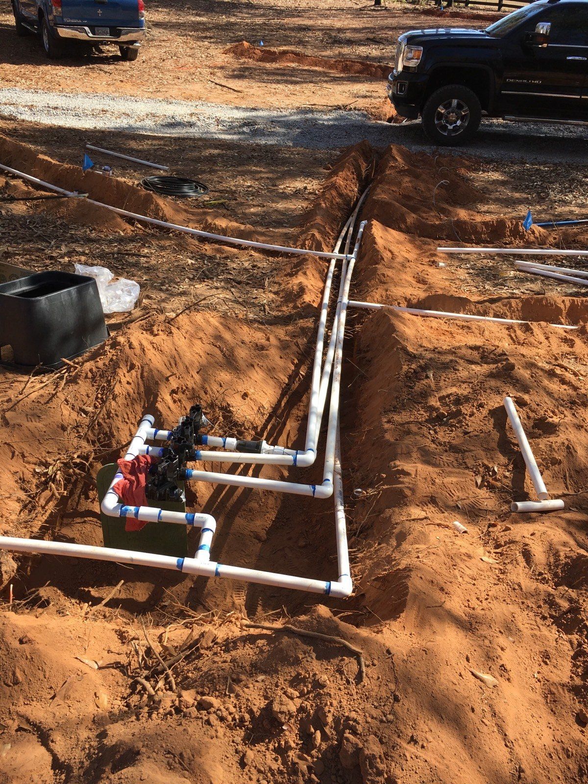 Water Pipe Lines — Watkinsville, GA — Four Seasons Lawn Maintenance