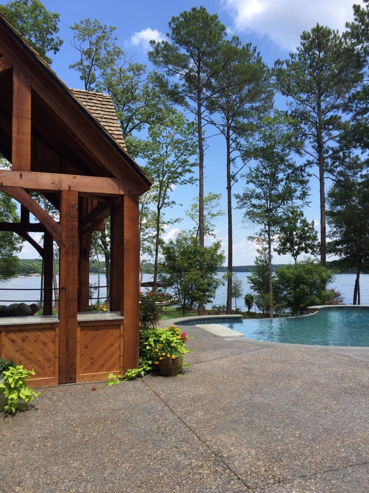 Mini House With Swimming Pool — Watkinsville, GA — Four Seasons Lawn Maintenance