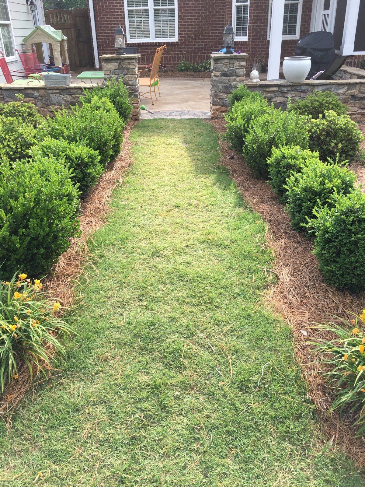 Lawn Pathway — Watkinsville, GA — Four Seasons Lawn Maintenance