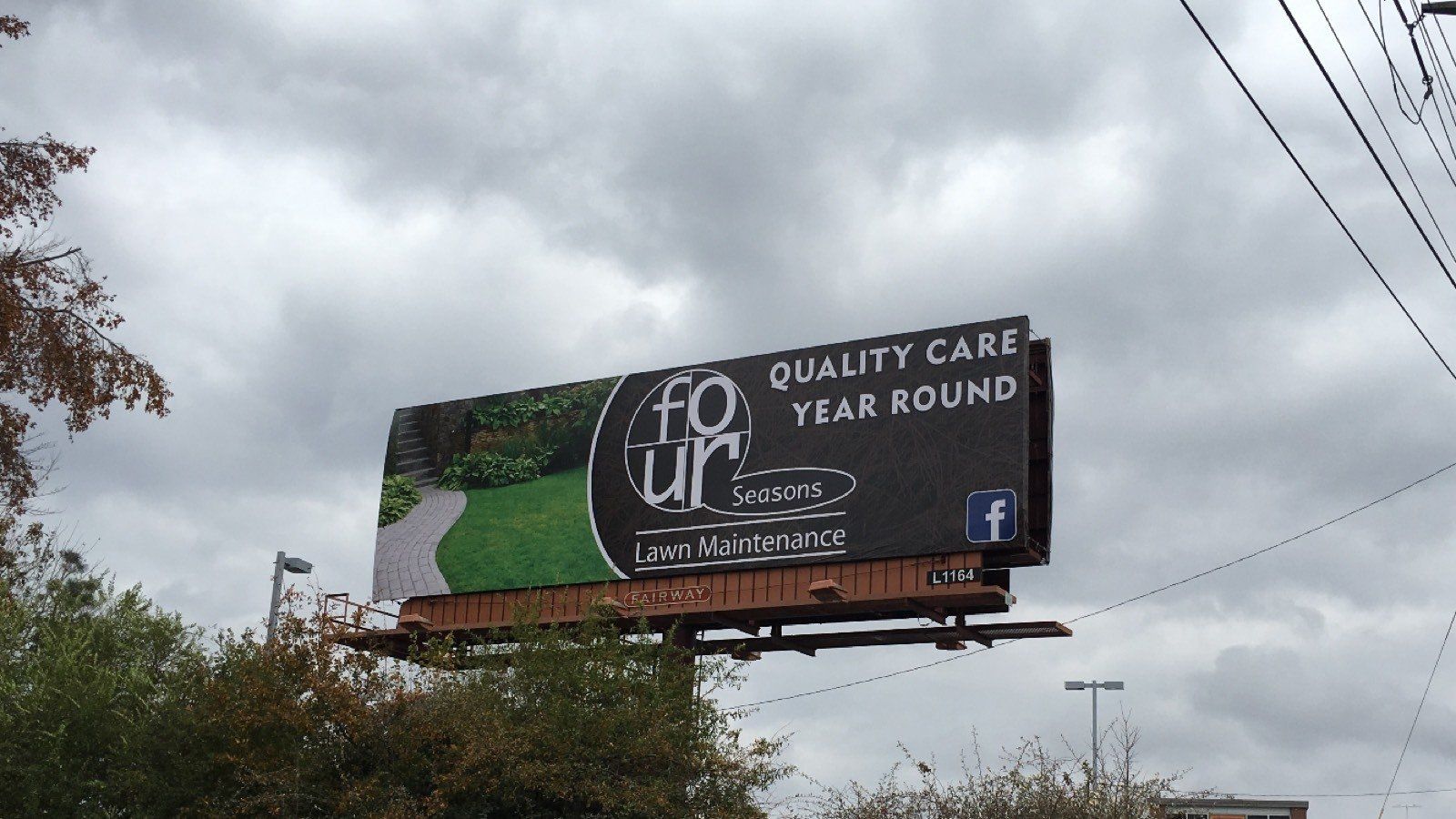 Four Seasons Bill Board — Watkinsville, GA — Four Seasons Lawn Maintenance