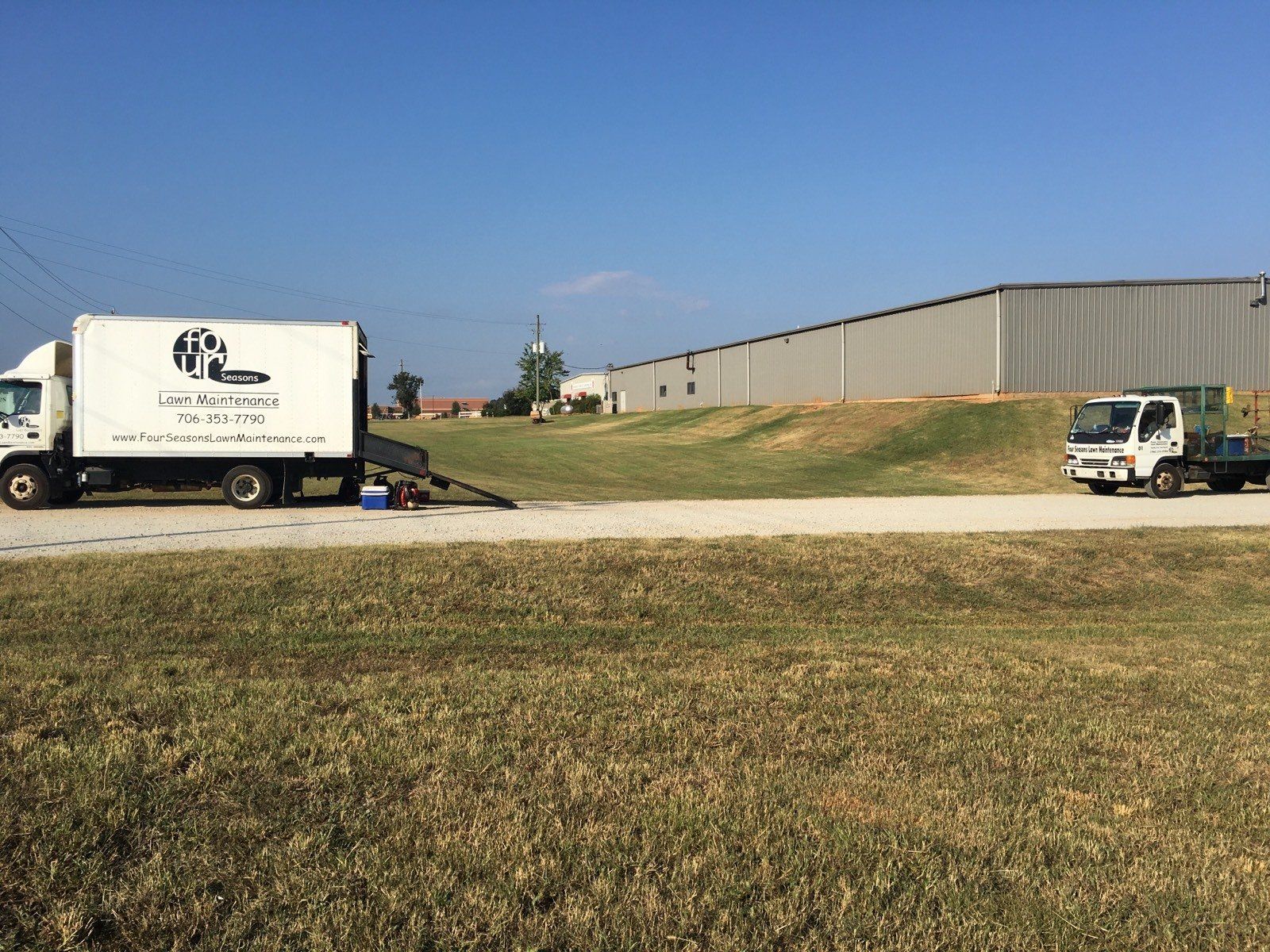 Four Seasons Trucks — Watkinsville, GA — Four Seasons Lawn Maintenance