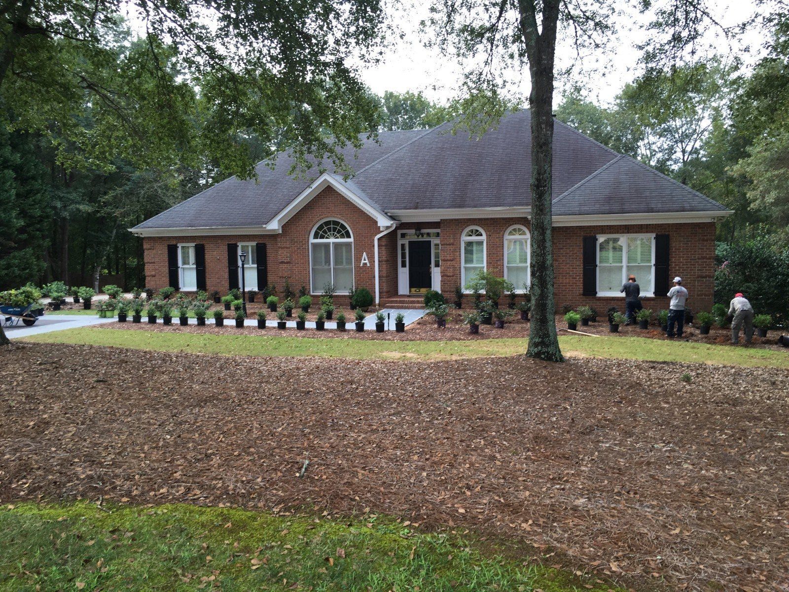 House With Lawn In Front — Watkinsville, GA — Four Seasons Lawn Maintenance