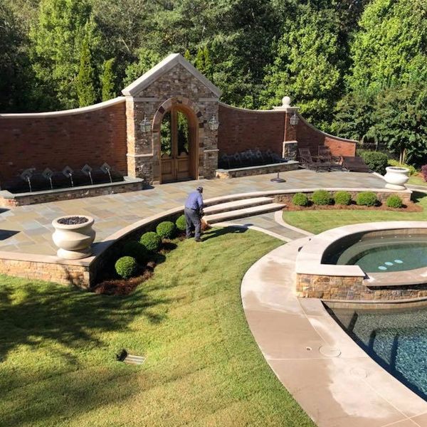 Beautiful Landscaping Design — Watkinsville, GA — Four Seasons Lawn Maintenance