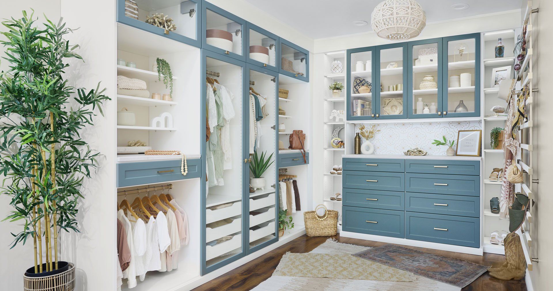 Custom Walk-In Closet System