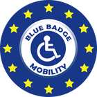 our blue badge mobility logo