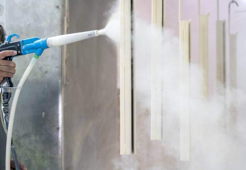 自動化粉體塗裝線