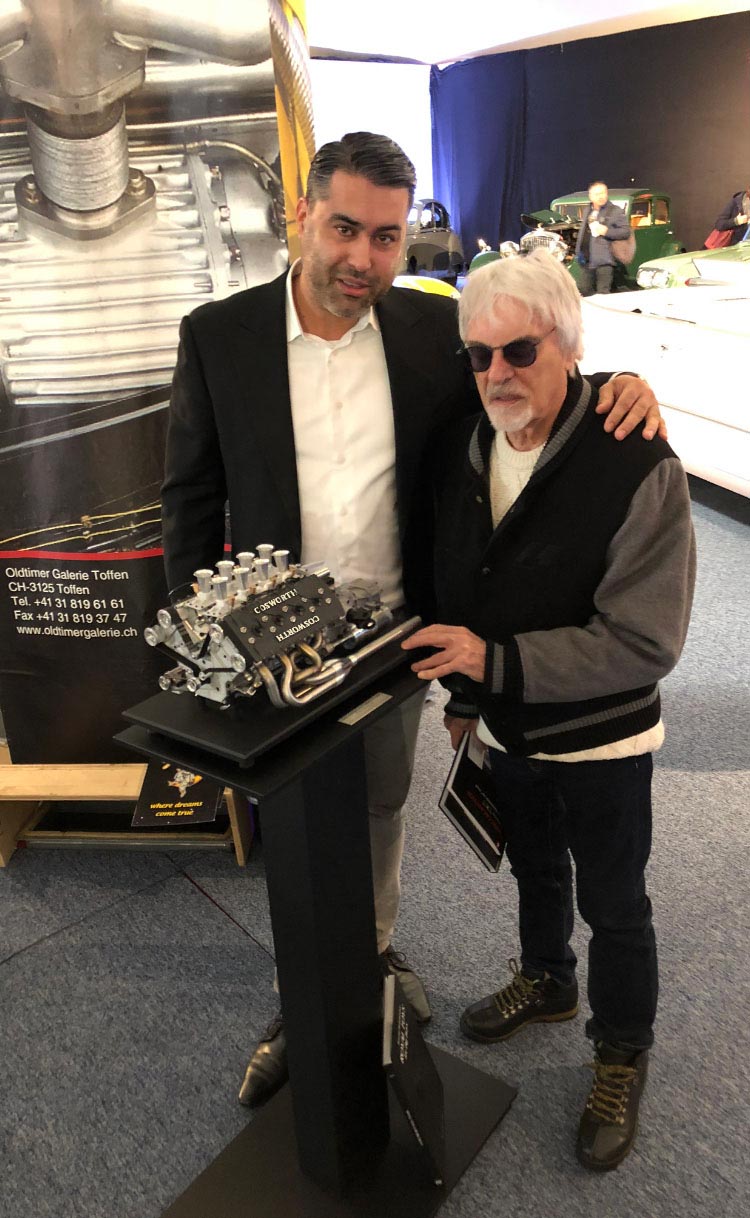 Bernie Eclestone DFV 3.0 V8 Engine Zandvoort