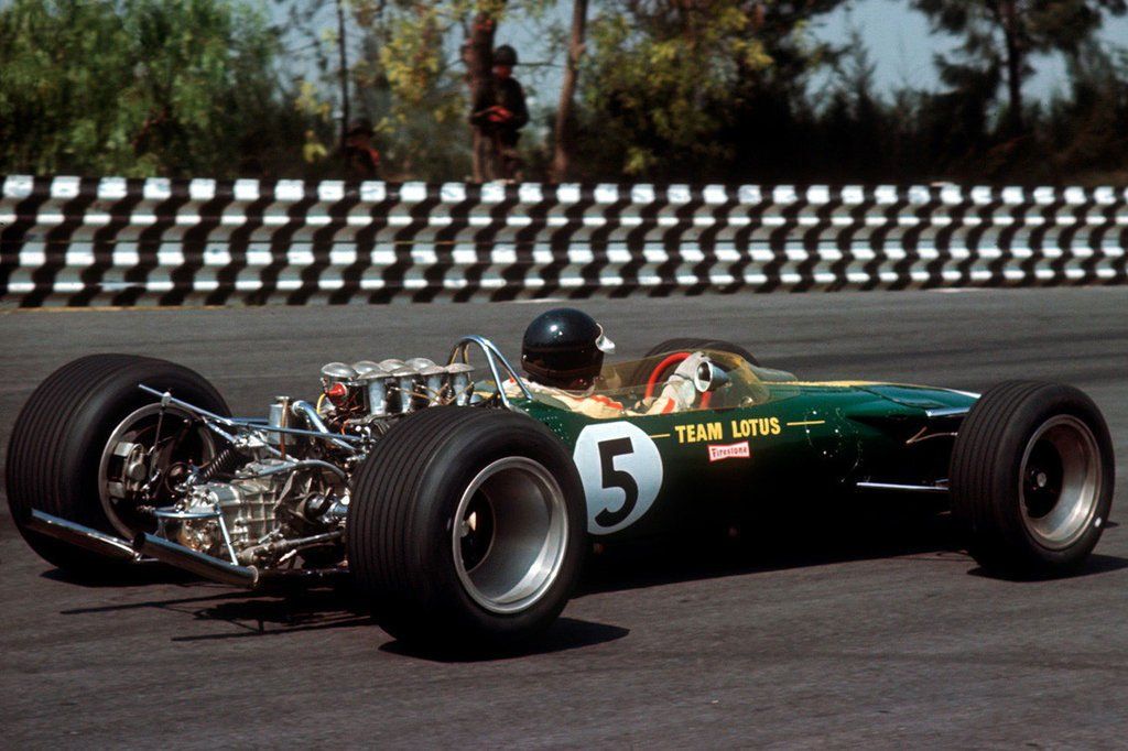Ford Cosworth Lotus F1 Jim Clark Mexico 1967