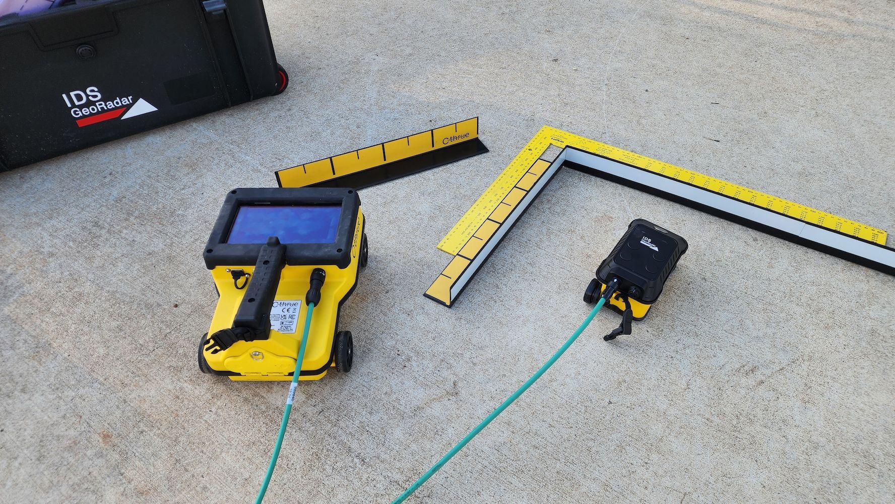 Yellow and Black Ground-penetrating Radar Equipment, Including a Display Unit — Found It Down Under in Maryborough, QLD