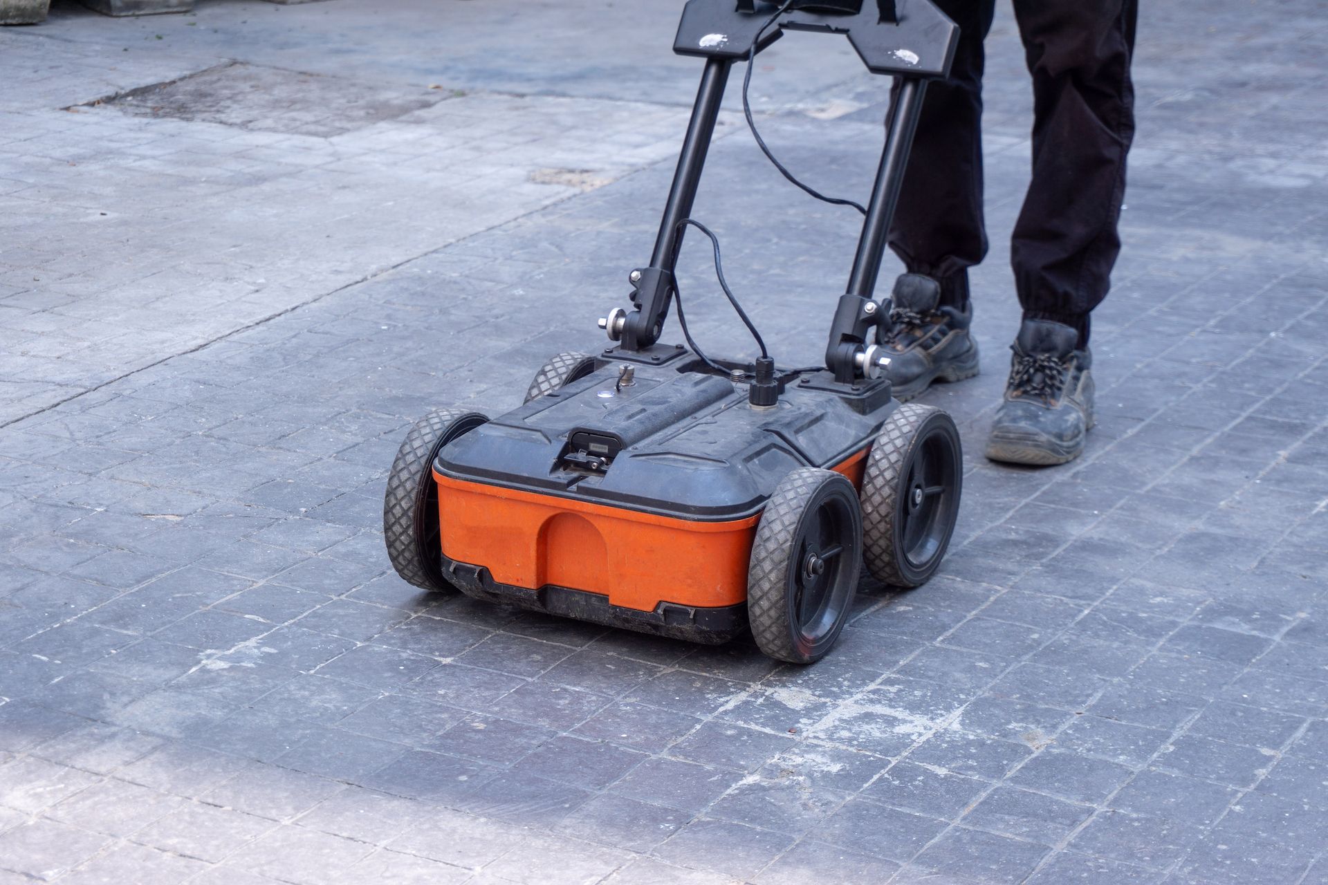 Person Using a Ground-penetrating Radar Machine — Found It Down Under in Cooroy, QLD