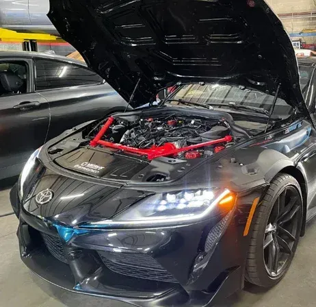 Black Toyota Supra | Midnite Tuning