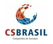 Um logotipo para uma empresa chamada cs brasil.