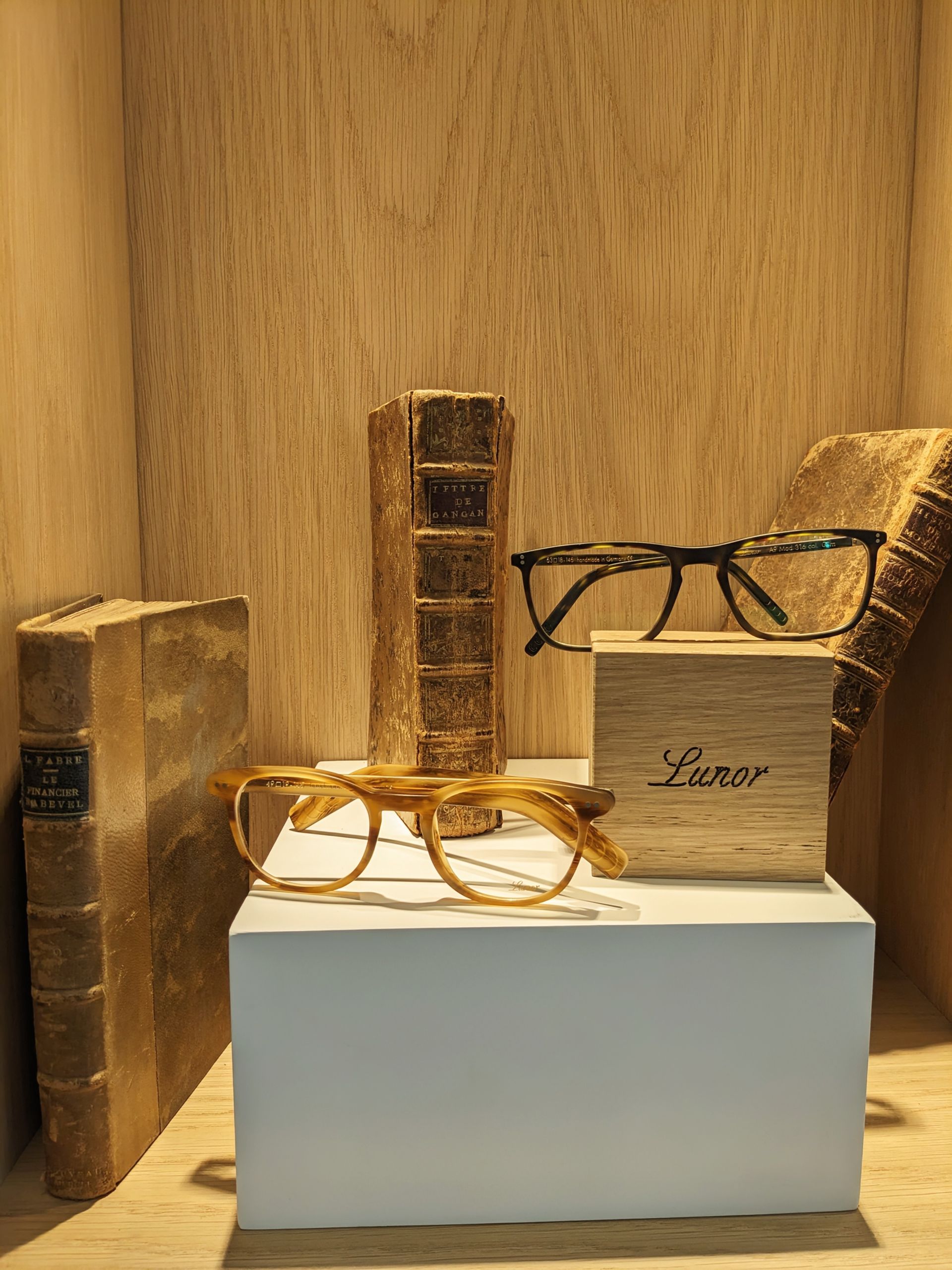 monture de créateur Lunor