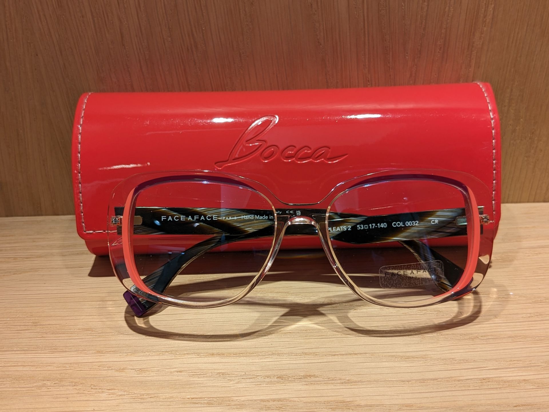 monture de créateur Face à Face