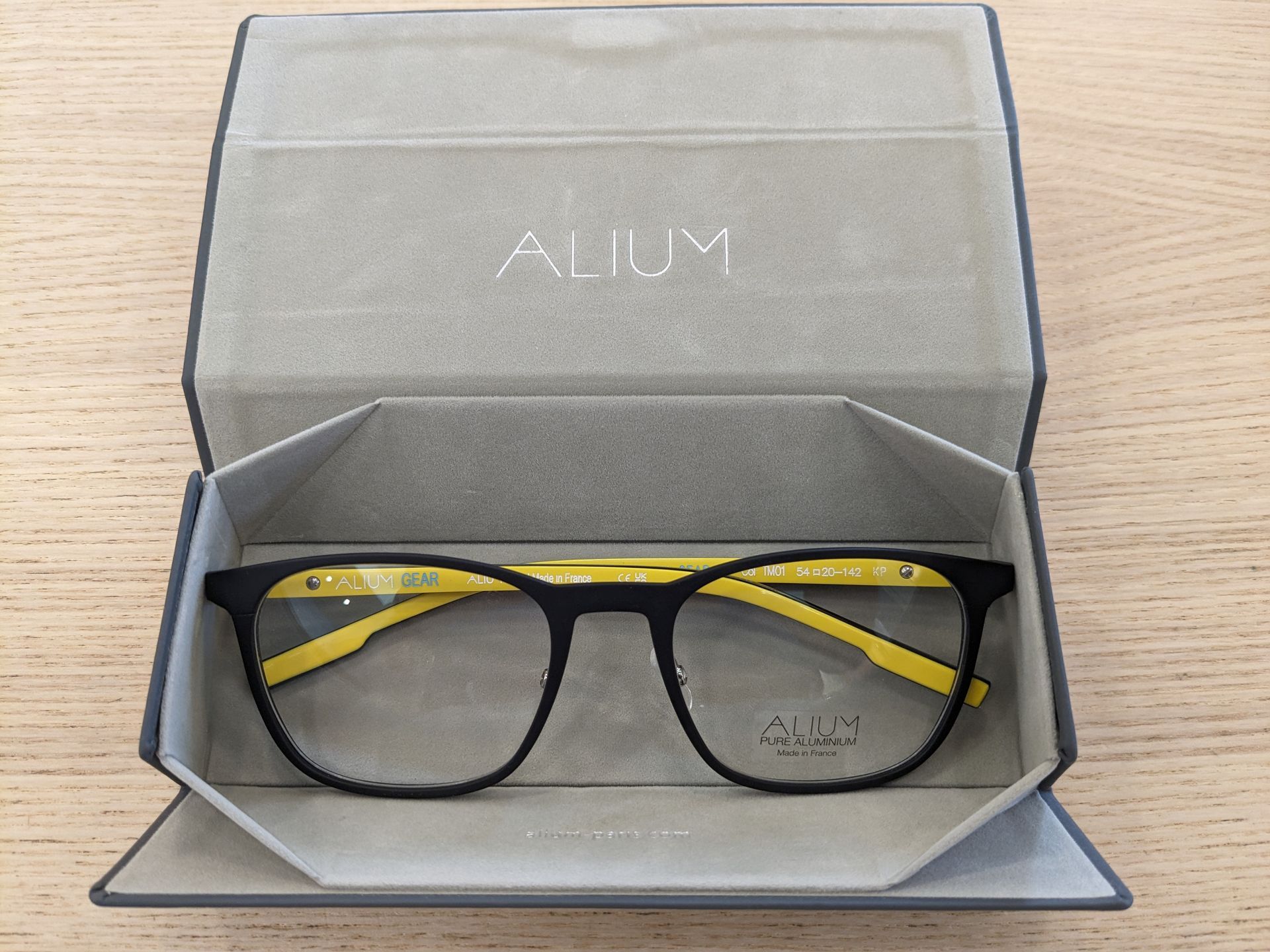 monture de créateur Alium