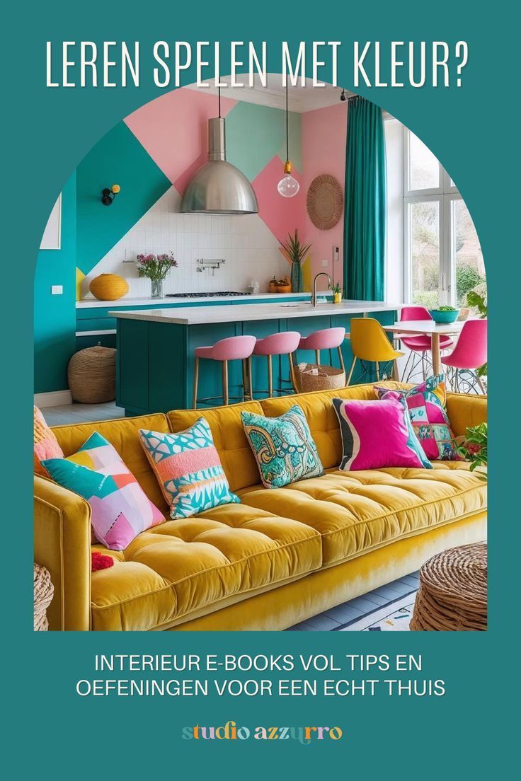 Person on a rug holding a tablet, displaying text: