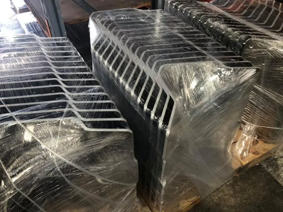 aluminium bench seat backs cut by Hygrade Laser