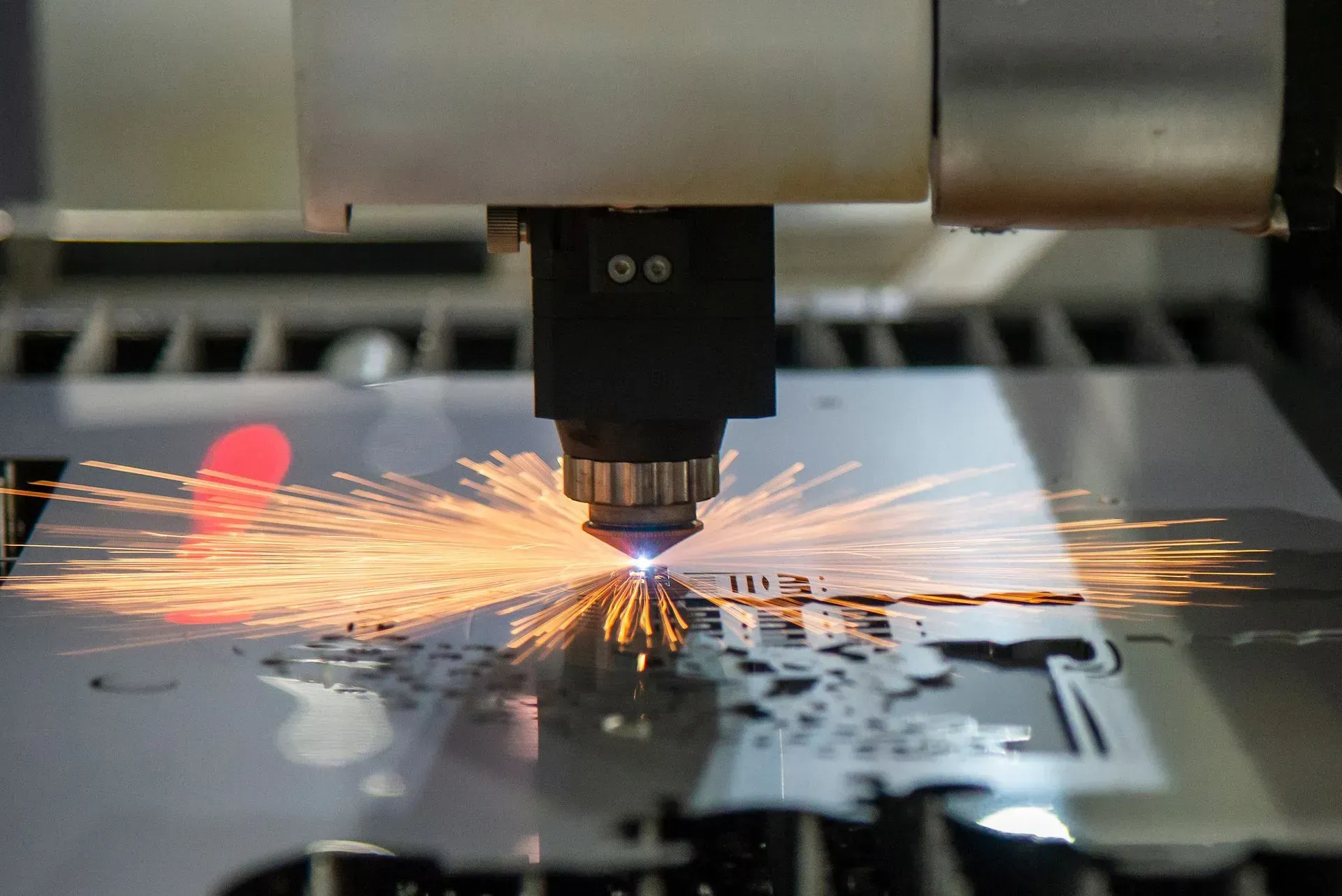 laser cutting process