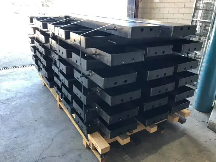 fabricated light boxes project