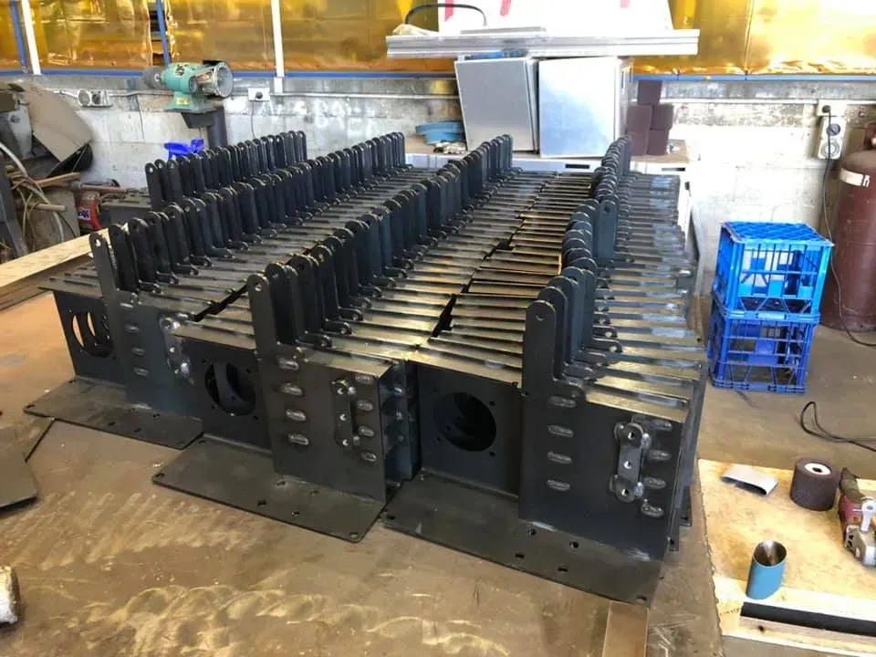 Precision fabrication, laser cut, bend, and weld project.