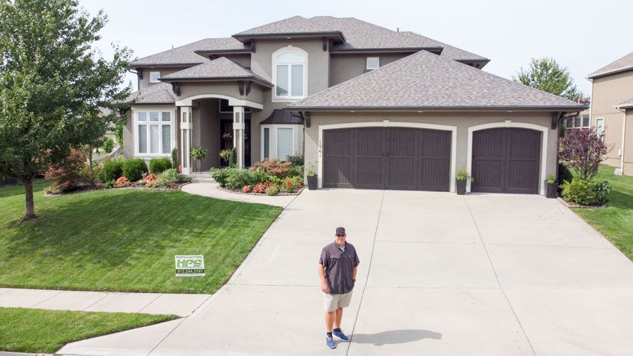 Mark Standing on Driveway — Lee's Summit, MO — Home Property Solutions