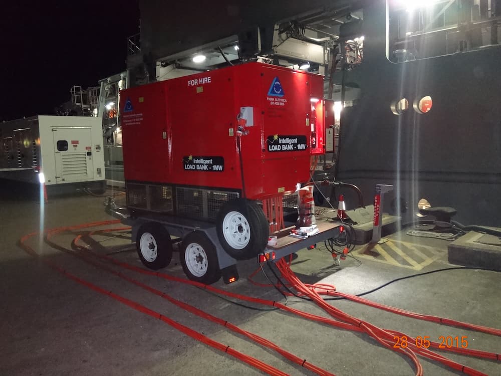 Load Bank On Site — PASMA Electrical In Portsmith, QLD