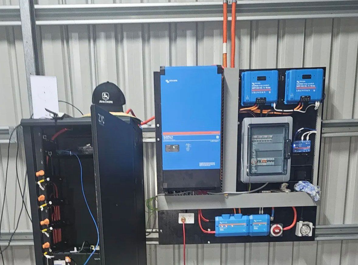 Victron Energy System Installed